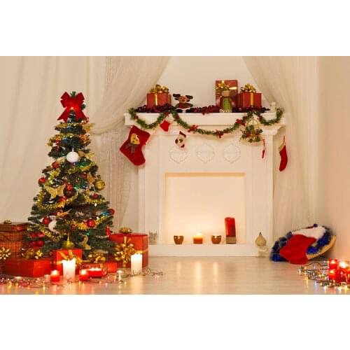 Christmas presents background backdrops vinyl newborn Xmas photography backdrop for photo studio accessories fotografia LV-1046