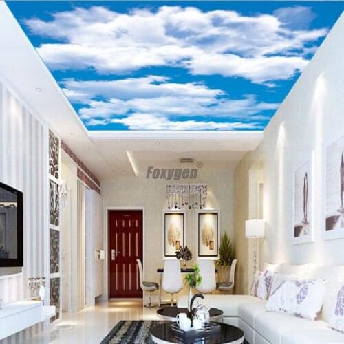 Foxygen high stretch insulated ceiling pvc decorative mirror stretch ceiling film