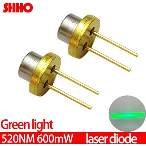 High Quality 520nm 600mw Big Power Green Light Laser Diode Module Lamp TO-18 Diameter 5.6mm Semiconductor Accessories