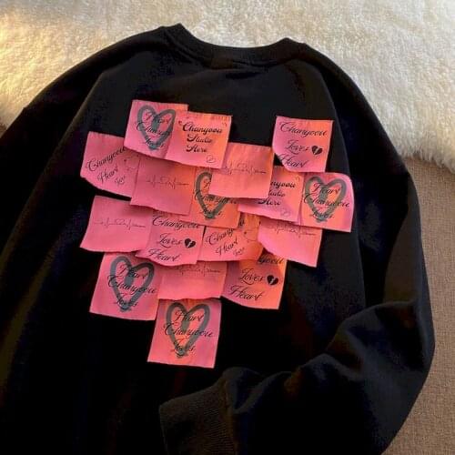 T-shirt Womens Spring and Autumn 2021 Design Sense Niche High-end Fan Loose Wild Thin T-shirt Womens Gothic Oversized T Shirt