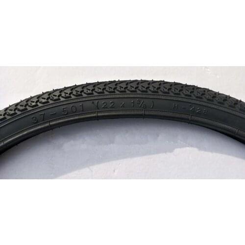1pcs 22*13/8(37-501) bicycle tire 22-13/8 tire wheelchair bicycle 22 inch inner tube tire