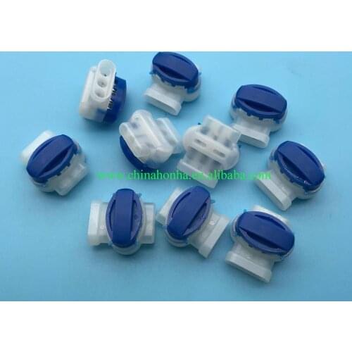 10pcs/lot for3M Scotchlok 314 Self-Stripping Moisture Resistant Electrical Pigtail Connectors fit 22-24AWG wire