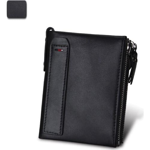 2020 Wallet Men Genuine Leather Wallet with Removable Card Business Multifunction wallet Purse Male Clutch 9 Colors