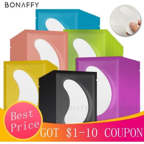 400/500pairs Paper Patches for Eyelashes Extension Under Eye Pads Grafted Eyelash Patches Makeup Tools Eye Lashes Tips Stickers