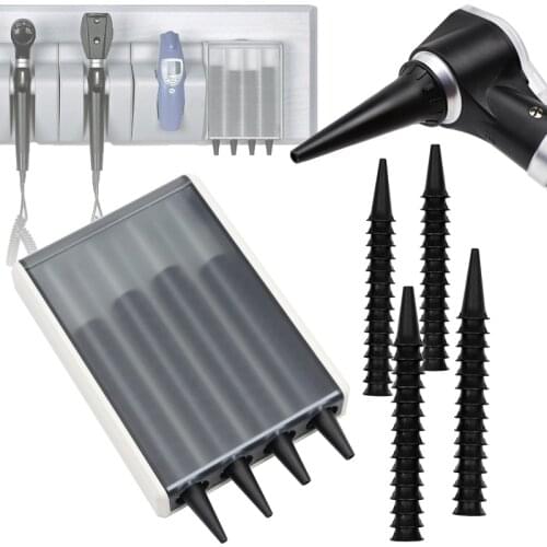 60PCS/Box Medical Reusable Adult Child Non Disposabe Speculum Otoscope Tip Accessory Set Nozzle Specula Cones Replacement Kit