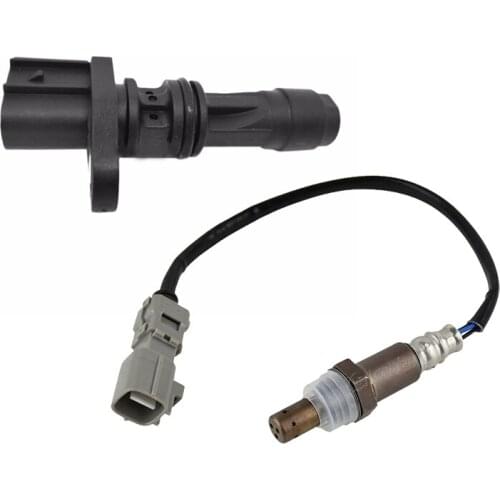 Crankshaft Position Sensor for Nissan NAVARA D40 with 1PCS Air Fuel Ratio Gas O2 Oxygen Sensor for Toyota Camry