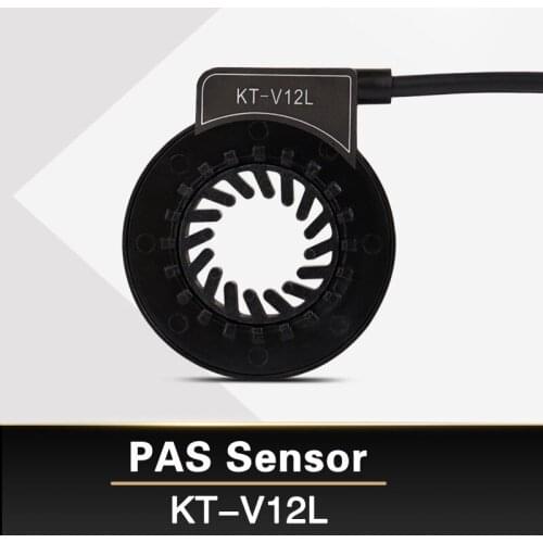 Free Shipping PAS Pedal Assist Sensor KT-V12L KT V12 V12L 6 Magnets Dual hall senssors 12 Signals