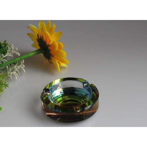 High-end Boutique Crystal Ashtray Fashion Creative Personality Gift Birthday Gift Living Room Continental Ashtray