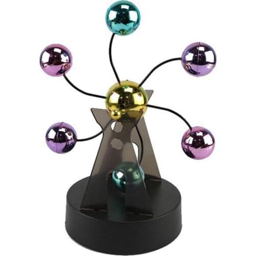 Electronic Perpetual Motion Desk Toy Perpetual Motion Spinning Toy Office Home Decoration Children Toy