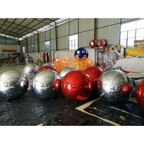 5m Diameter Pvc Inflatable Mirror Ball /Decorative Ball Used For Storefront Or Square Advertising Campaign Or Decoration