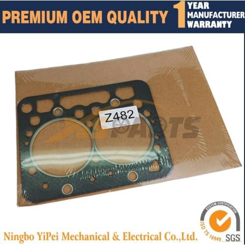 New Rebuild Head Gasket For Kubota Z482 Engine 16853-99355