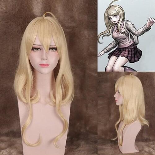 Dangan Ronpa Danganronpa V3 Kaede Akamatsu Wigs Heat Resistant Sythentic Hair Cosplay Wig