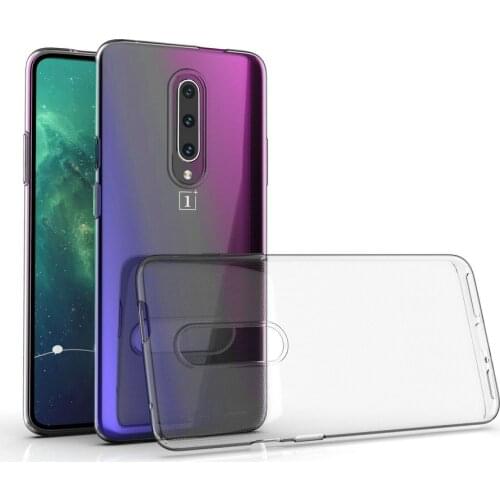 For OnePlus 7 Pro Transparent Silicon Case for OnePlus 7 Pro for OnePlus 7 Nature soft Phone cover Cases