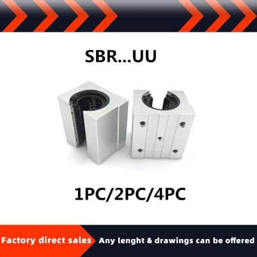 SBR10UU SBR12UU SBR16UU SBR20UU SBR25UU SBR30UU SBR35UU SBR40UU linear Ball Bearing Block open type CNC Router SBR linear guide