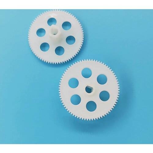 77T 0.3M Gear OD= 23.7MM 77 Teeth D-Shape Hole 3mm Drones Pinion Parts Stable Four Axis Aircrafts Roller 5pcs/lot