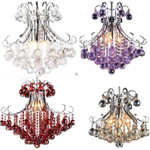Modern Crystal chandelier lighting for Living room Bedroom Kitchen luminaria pendente indoor house diningroom chandeliers