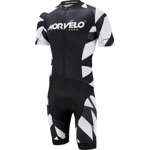 MORVELO team summer new bicicleta competition tights suit maillot ciclismo hombre triathlon riding MTB swimming running vestidos