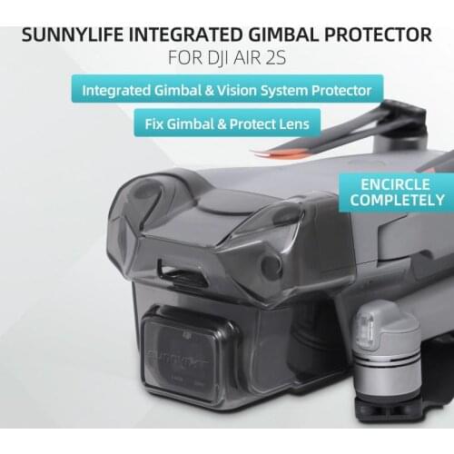 Sunnylife Lens Protective Cover For DJI Mavic Air 2S Integrated Scratch-proof Protective Cover Lock Lens Cap For Mavic 2