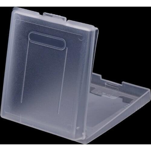 1000 pcs Clear Plastic Game Cartridge Case Dust Cover For GBC