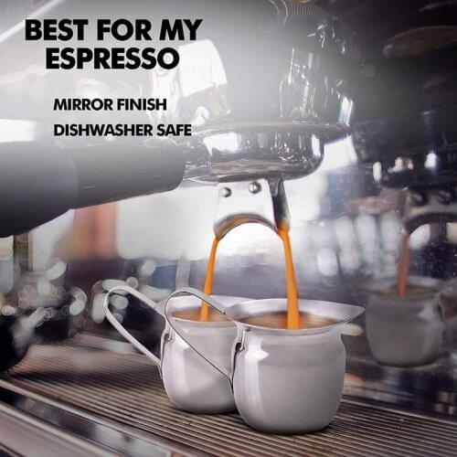 150ml Stainless Steel Milkshake Cup, Small Milk Cup, Milk Cup, Coffee Cup, Garland Pointed Milk Cup