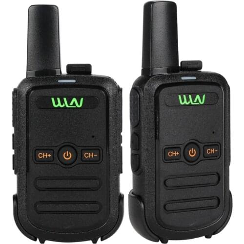 2PCS/Lot Mi-Ni Walkie Talkies WLN KD-C51 Handheld Transceiver Two Way Radio For Kids Toy As Children Gift Easy Convenient Radio