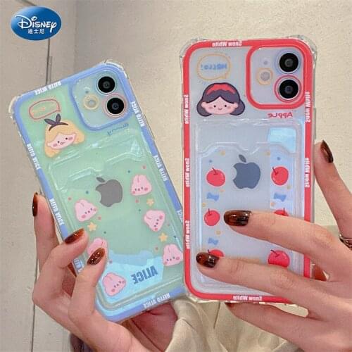 Princess Snow White Disney Case for IPhone 11 12Pro Xs Max iPhone SE 2020 7 8 Plus Case High Quality Full Cover zz0904-1