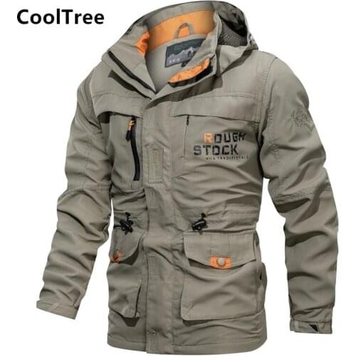 CoolTree Men's Long Jackets