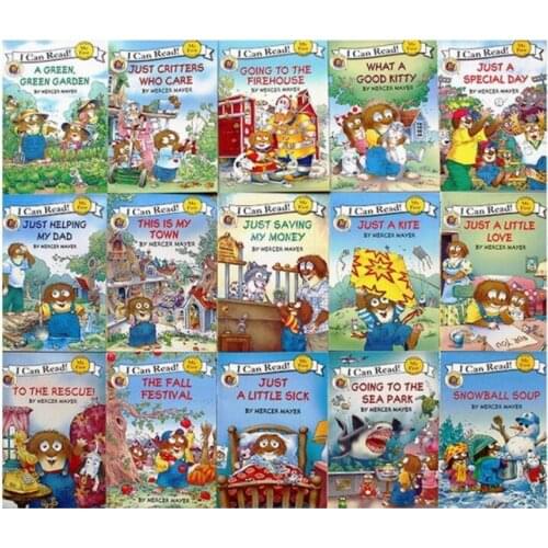 5-12 year Childrens English story book I Can Read english picture book help child be reader early education book 19pc/set