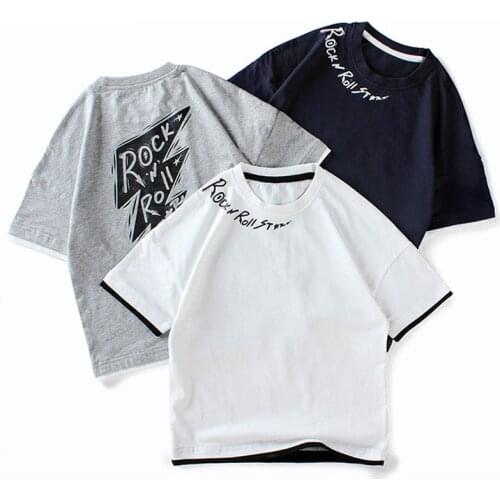 Kids Shirts T-Shirt for Childrens Children Girls Boys a Boy Shirt Child Childrens Clothing Baby T-Shirt