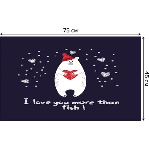 JoyArty Bath And Hallway Rugs