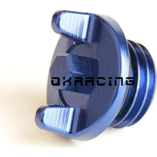 Motorcycle Engine Oil Port Cover Plug Gearbox Oil Screw Oil Filler Cover Plug Suitable for Yamaha YZF450 YZF250