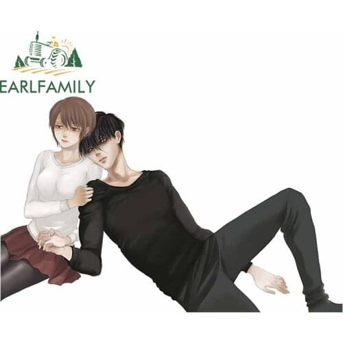 EARLFAMILY 13cm x 8.3cm for Devils Line Decal Personality Laptop Windshield Car Stickers Occlusion Scratch Anime Vinyl Car Wrap