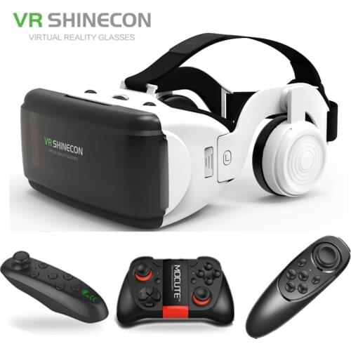 Virtual reality 3D VR glasses Shinecon Pro VR glasses Google Cardboard headset virtual glasses for smartphone ios Android