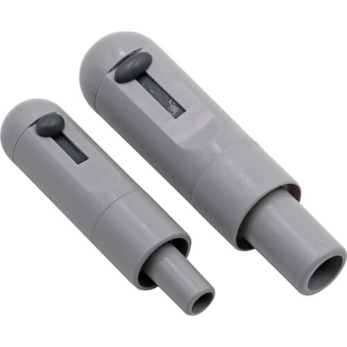 Plastic Grey Universal Saliva Swivel Sucker Suction Handle With Adjustable Valve Suction Autoclavable Dental Instruments