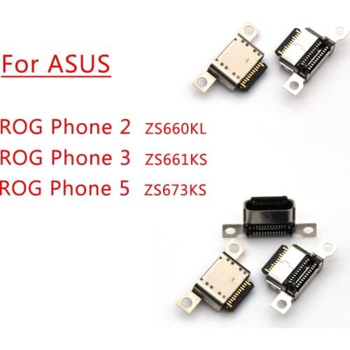 1pcs For Asus ROG Phone 2 ZS660KL Rog3 ZS661KS I001DB Charger Connector USB Dock Charging Port For ROG Phone II 2