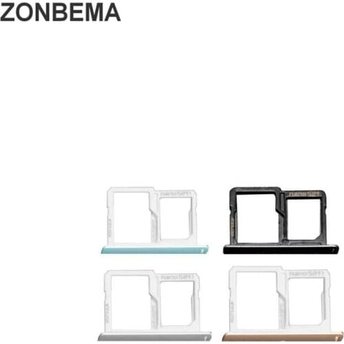 ZONBEMA Original New SIM Micro SD Card Tray Holder For LG G6 H870 H871 H872 LS993 VS988 US997 Replacement Parts