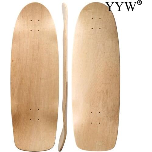 1 Piece Adult Skateboard Deck Land Carver 78x25.5cm 30.5x10 Inch 7 Plies Maple Wood Single Kicktail Blank Surf Skate Board