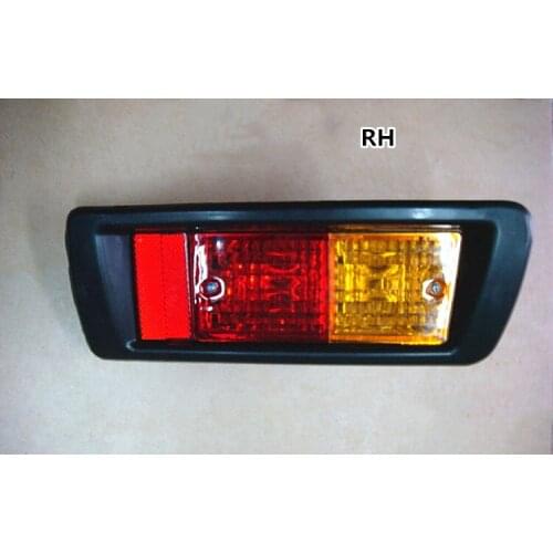 Rear Bumper Light Fog Lamp Reflector Waring Light for Toyota Land Cruiser Lc90 2700 3400, 2pcs