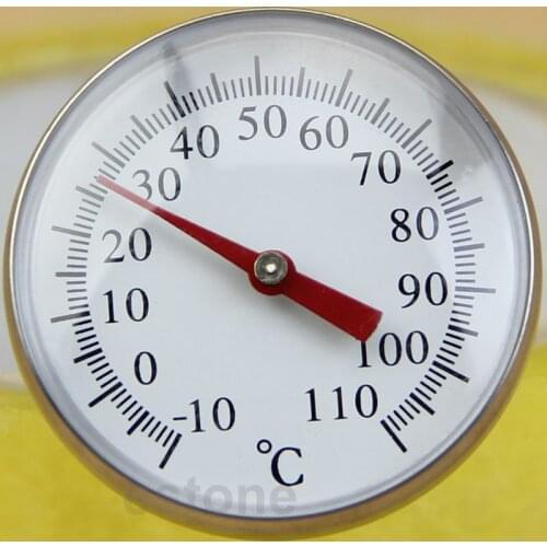 1 Pc Cooking Milk Food Coffee Stainless Steel Sensor Large Dial Thermometer New 77UD