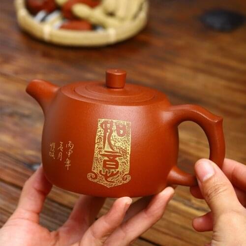 ★Yixing recommended manufacturers selling 】 all hand lettering wishing well bar pot of kung fu teapot tea processing