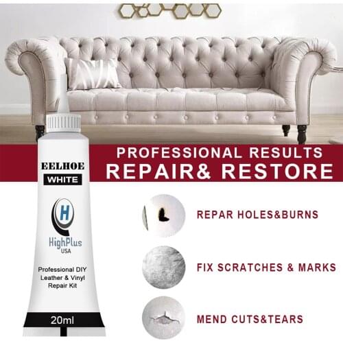 2PCS 20ml Leather Repair Cream Vinyl Repair Kit Quick Repair Without Trace For Car Seat Leather Renovation