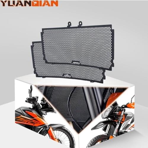 For 890 Adventure R ADV 2021 Motorcycle Aluminum Radiator Grille Grill Guard Cover Protector 890 AdventureR Radiator Guard 2021