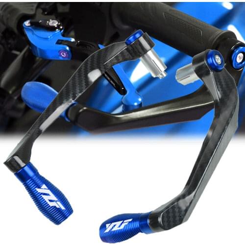 FOR YAMAHA YZF R125 R1 R3 R6 YZF-R3 YZF-R6 YZF-R1 YZF-R25 Motorcycle CNC 7/8" 22mm Handlebar Brake Clutch Levers Protector Guard