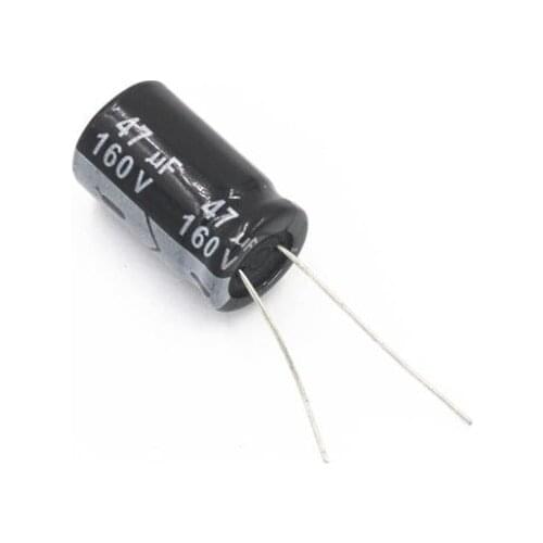 20 PCS 160V 47uF 10*20mm Electrolytic capacitors