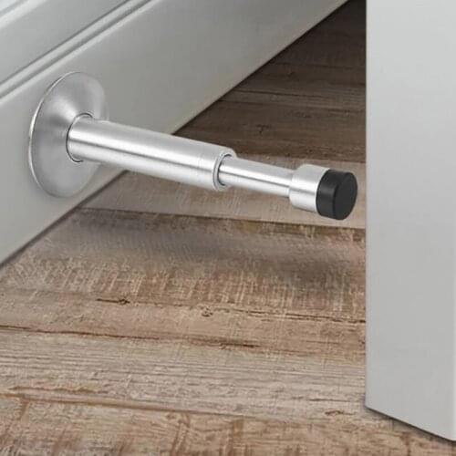 Hydraulic Buffer Door Stopper Pure Copper And Aluminum Alloy Floor Door Stops
