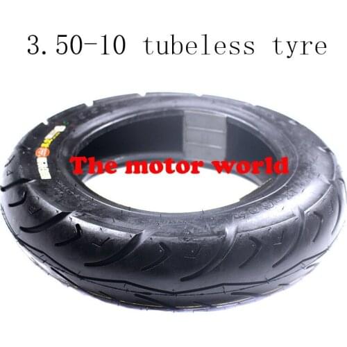 Hot Sale 2019 New 3.50-10 Tubeless Tyres with Good Quality for Electric Motorcycle Motorcycle 10 Inch Vacuum Front or Rear Tire