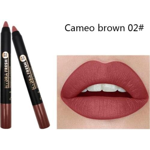 9 Colors Lipstick Pencil Fashion Portable Lip Liner Makeup Pencils Professional Waterproof Lipliner Lip Stick Pencil Cosmetics