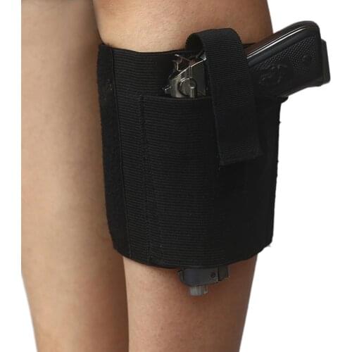 Concealed Carry Ankle Holster Breathable Leg Gun Case Fit Glock42 43 36 26 Ruger LC9 LCP Gun Holster for Medium Small Pistols