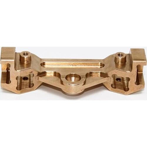 RC Front Beam Bracket Brass Metal Mount Upgrade Parts for YK 1/8/10 RC Car 4103 4102 4082