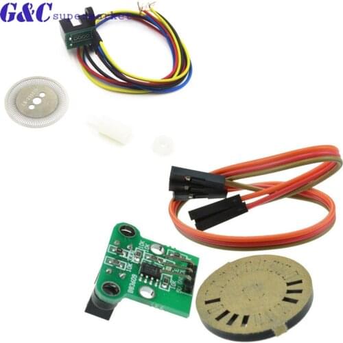 HC-020K Double Speed Measuring Sensor Module with Photoelectric Encoders Kit top For arduino